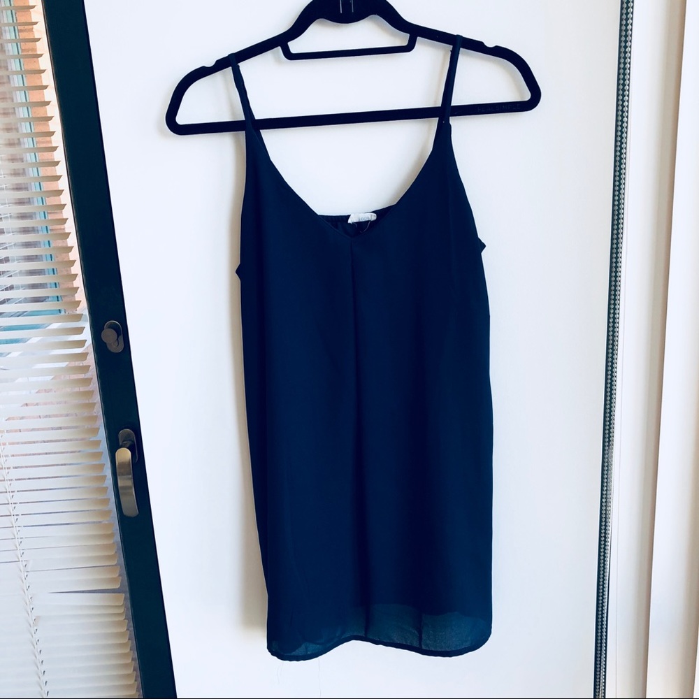 Tobi Cami Shift Dress (Navy)